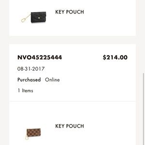 COPY - Louis Vuitton Keychain Wallet